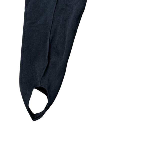 Postcard of Italy Black Stirrup Ski Pants, Black Size 10 - Picture 2 of 6